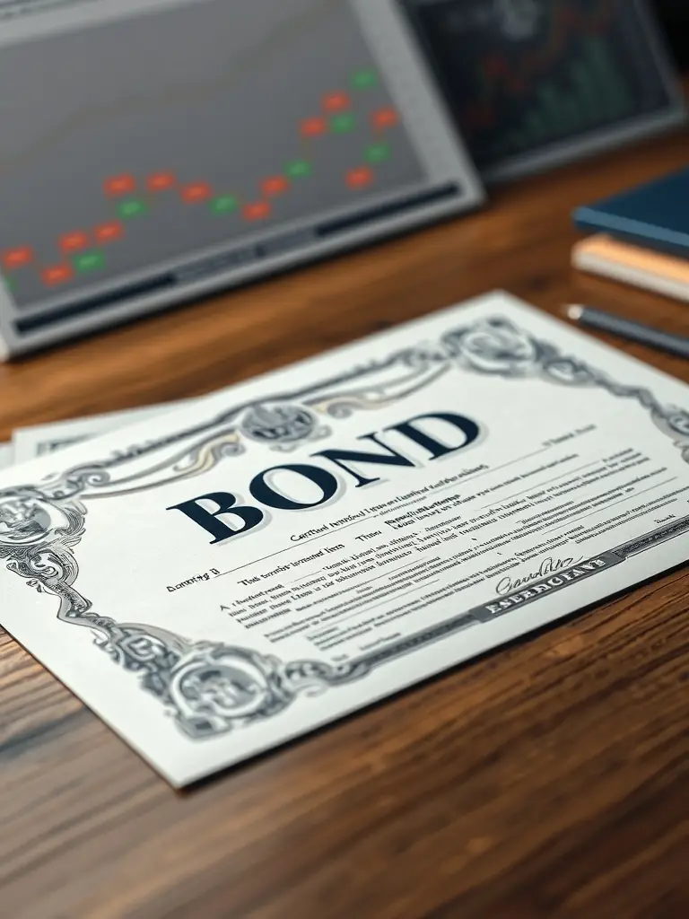 A modern certificate design featuring the Ruinly brand colors, showcasing the title 'Investment Strategies Essentials' with a stylized graph in the background, representing growth and financial acumen.